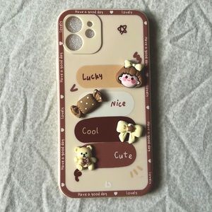 Cute Korean-Style Iphone12 Phonecase